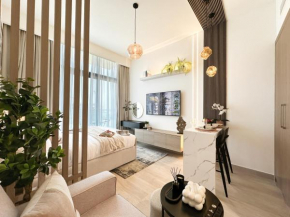 Trophy Modern Marvel Cozy Studio with Smart Features in Azizi Riviera